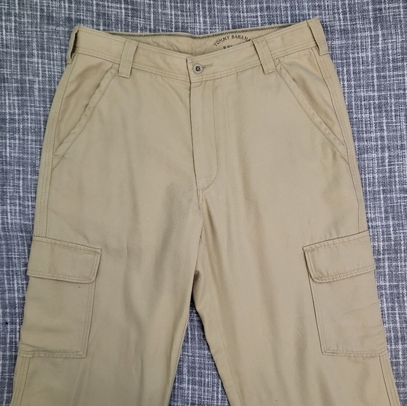 Tommy Bahama Relax Cargo Pants Cotton/Tencel Khaki Tan Men's 33X32 - Picture 1 of 14